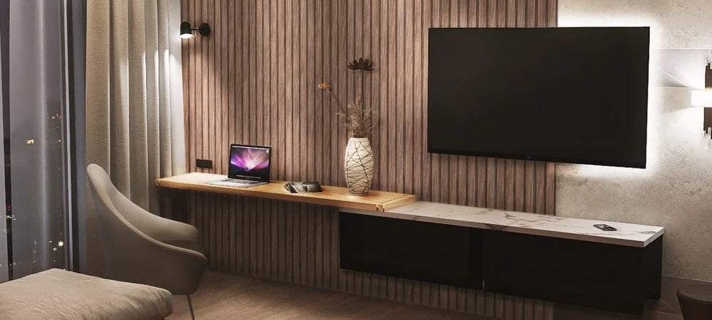 Ideias para Usar Painel Ripado para Tv na Decoração - Blog Duratex